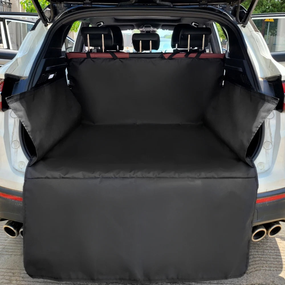 Adjustable straps on the PawShield seat cover