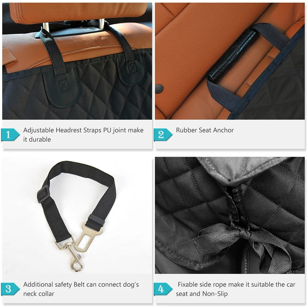 Travel mattress folded for transport
