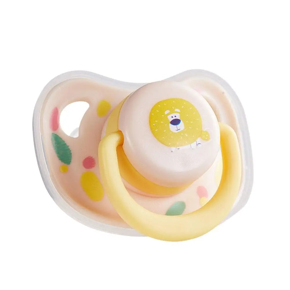 Soft calming pet pacifier in green