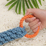 Double ring rope dog toy