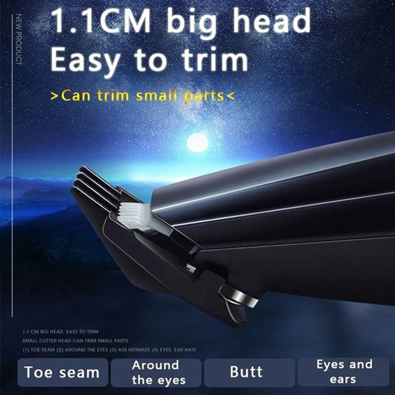 USB charging the pet hair trimmer