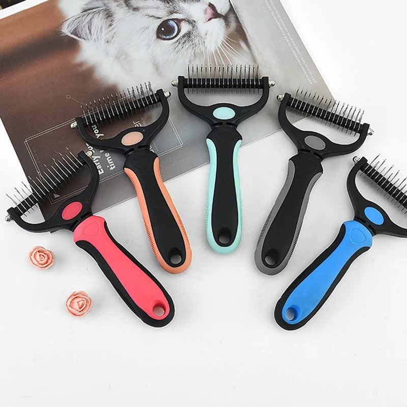 Pet de-shedding brush dimensions
