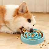 Slow feeder bowl for pets