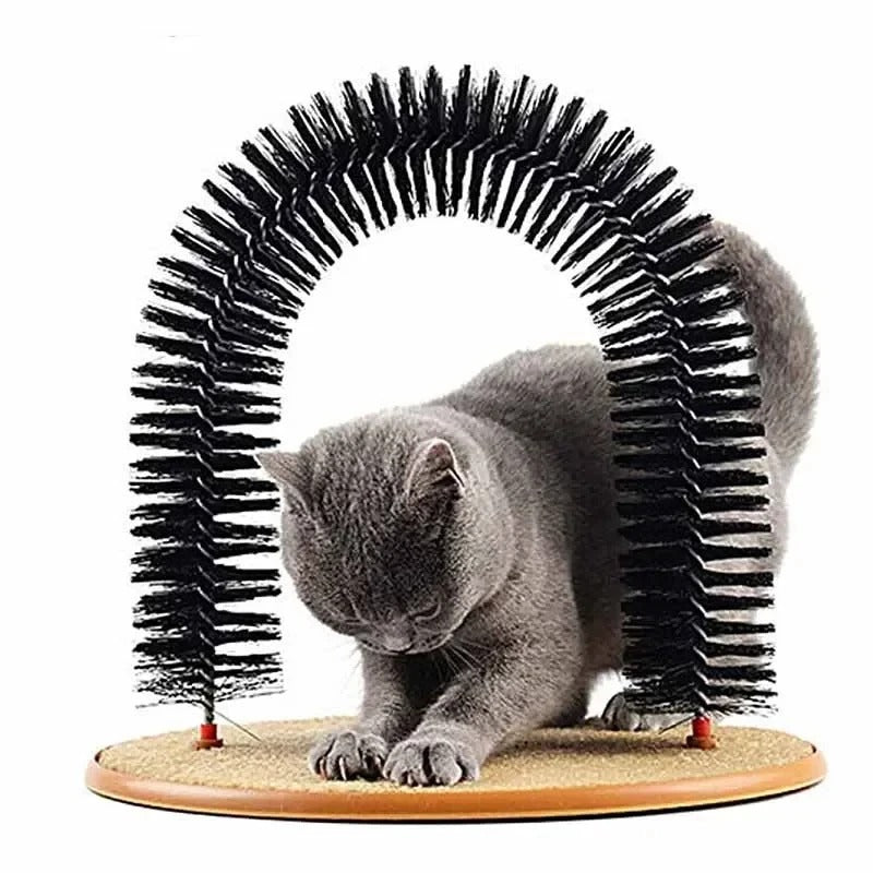 Cat self-groomer arch dimensions