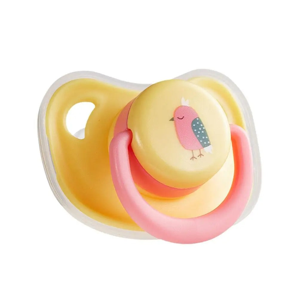 Soft calming pet pacifier in pink