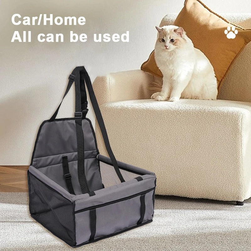 Foldable pet carrier and hammock shown in all colours