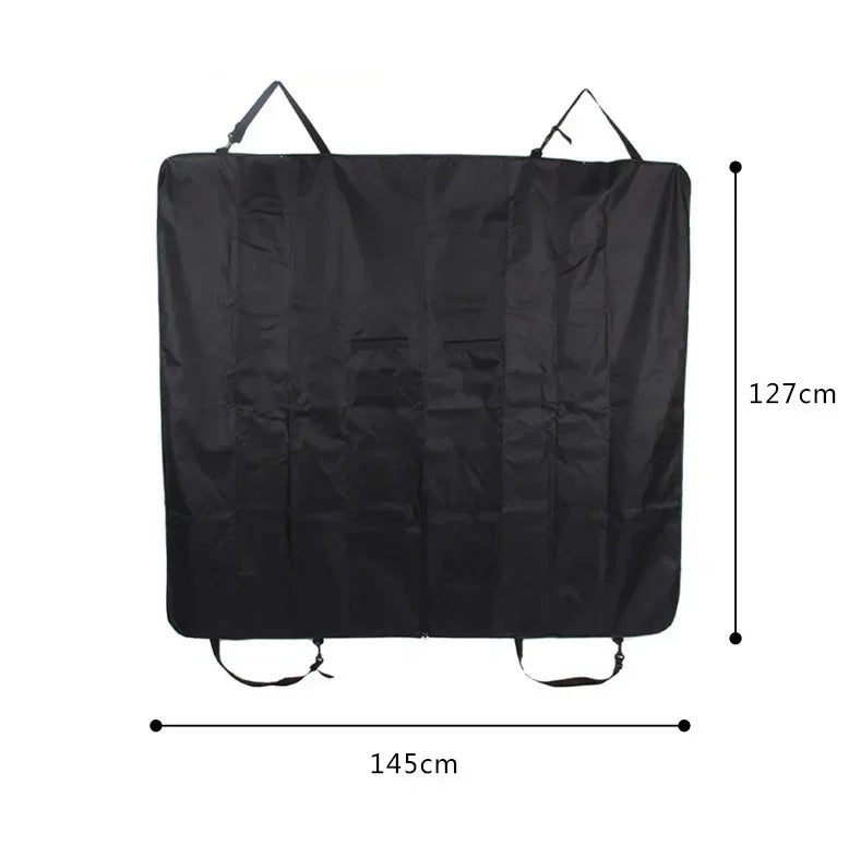 Non-slip straps on the PawGuard seat cover
