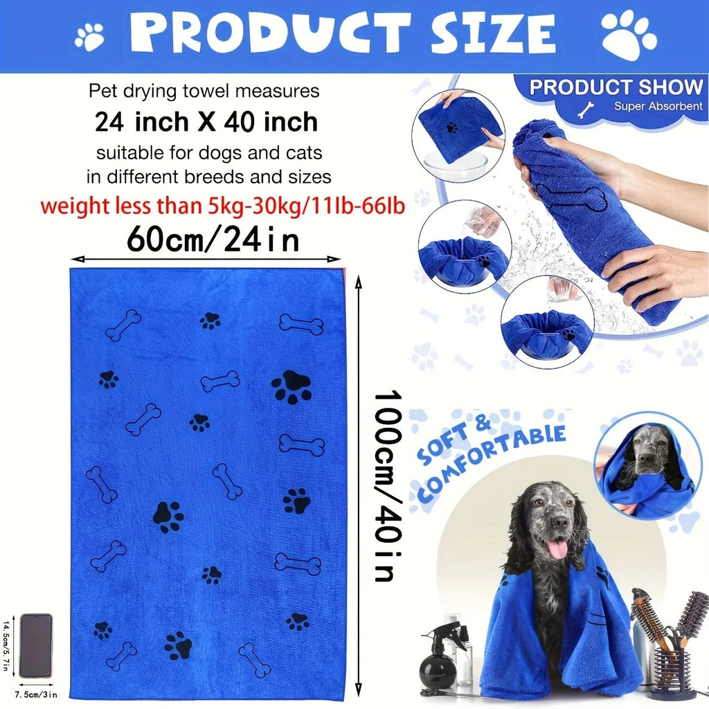PawDry pet towel in grey