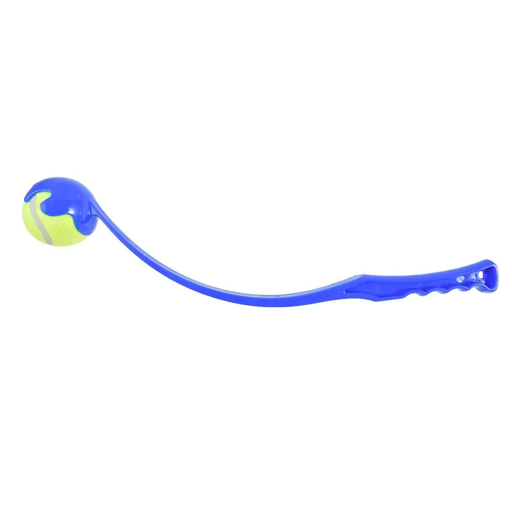Person throwing the FetchStick for a dog