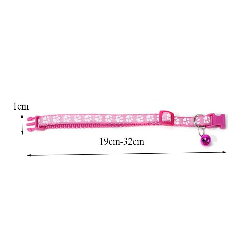 Fashion cat collar in green