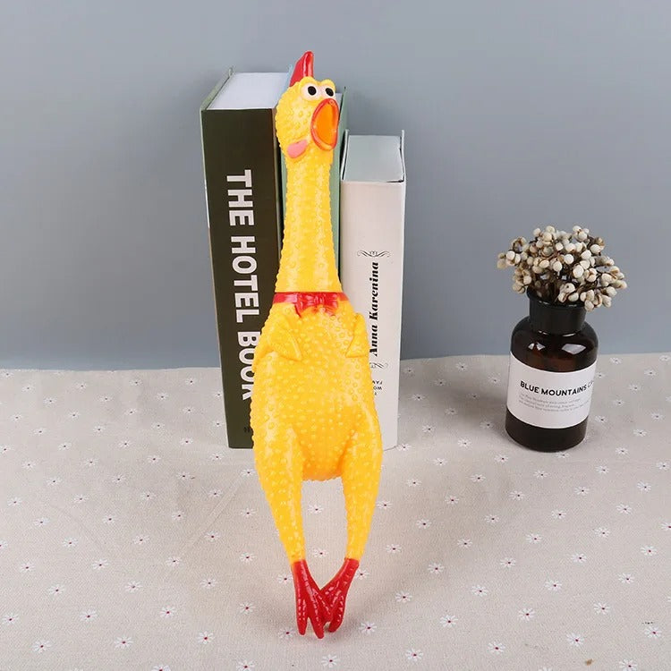 Squeaky chicken toy size comparison chart