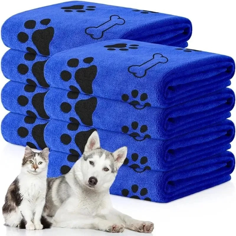 Soft microfibre texture of the PawDry towel