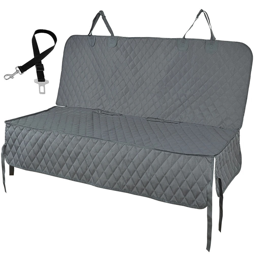 Pet resting on the travel mattress in a carrier
