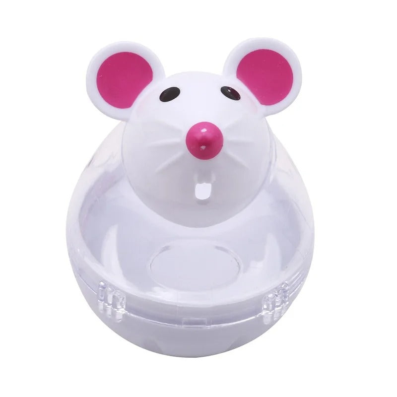 MouseRoll toy dispensing treats onto the floor