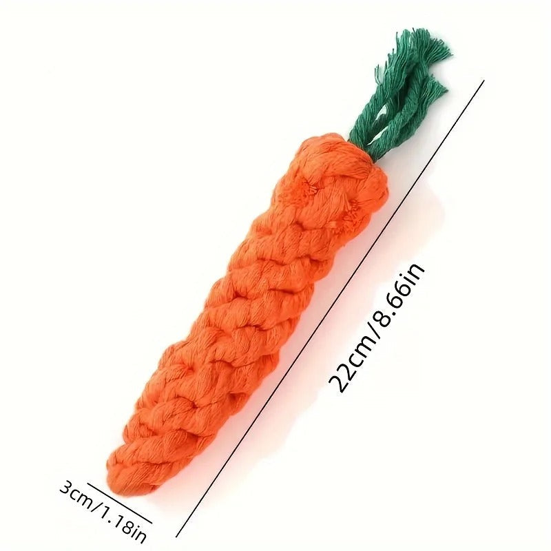 Duck cotton rope dog toy design