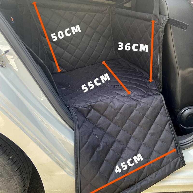 Bucket car seat cover with black side mesh