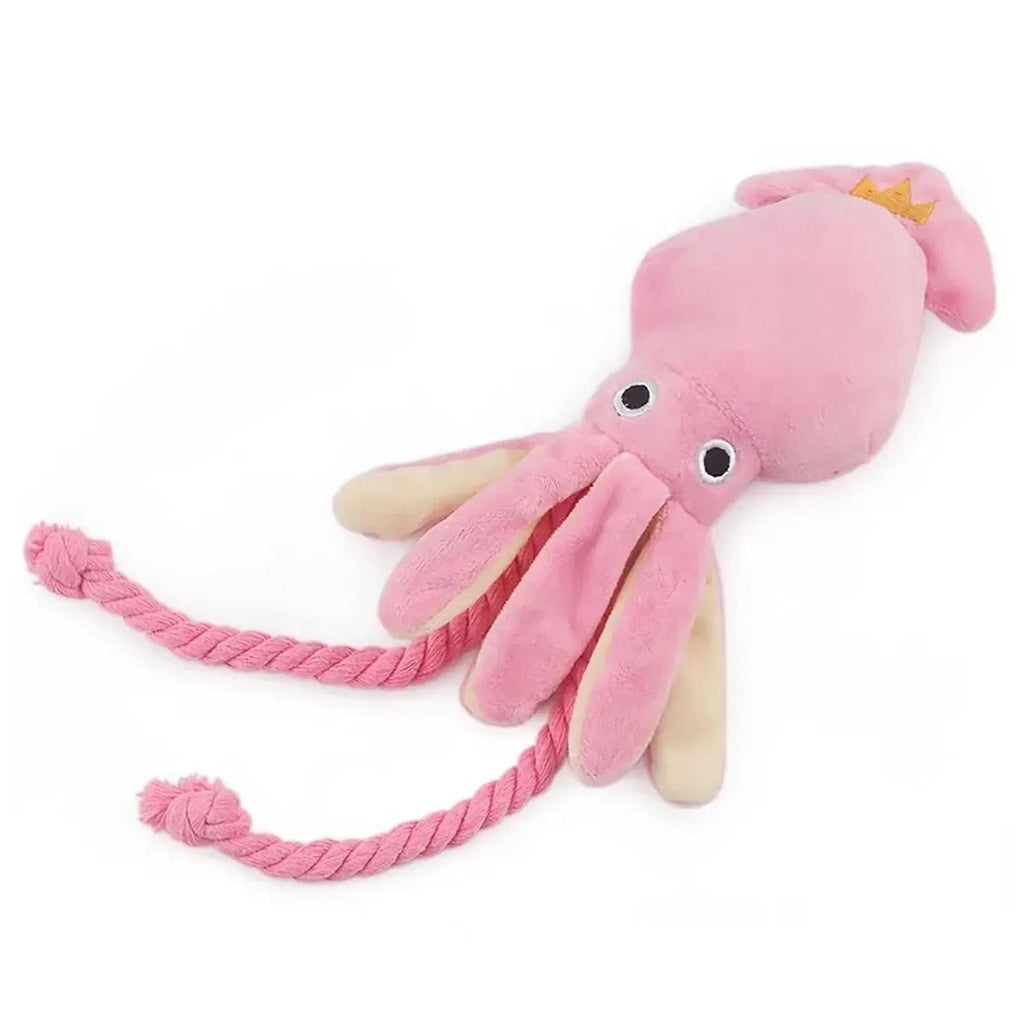 Rope legs of the octopus plush dog toy