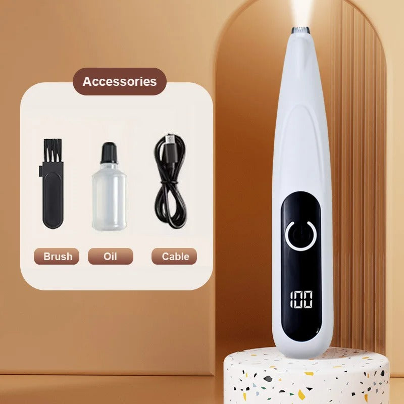 Professional pet paw trimmer accessories