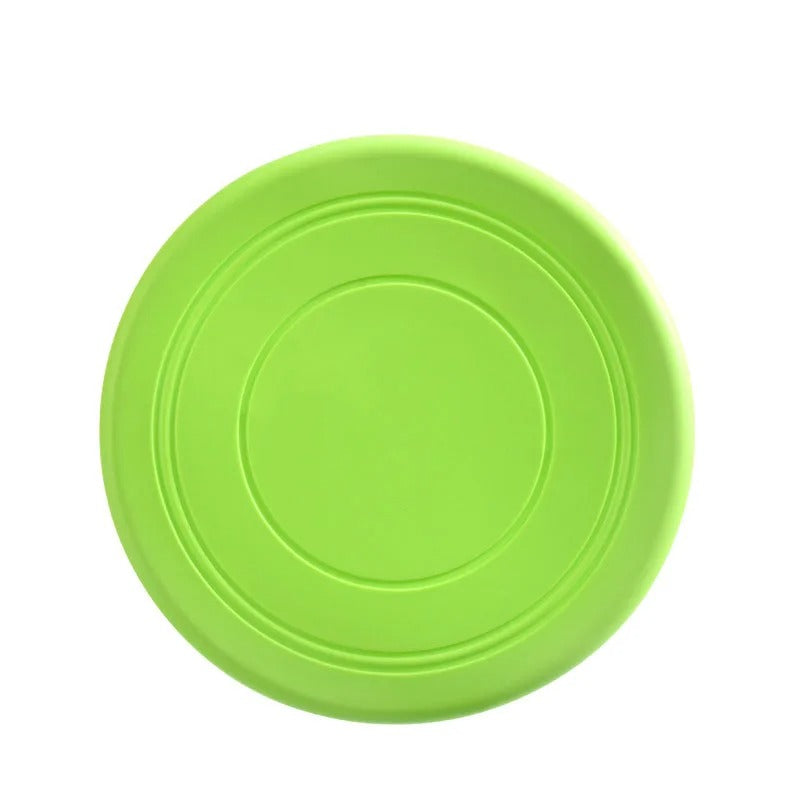 Silicone flying disc in orange