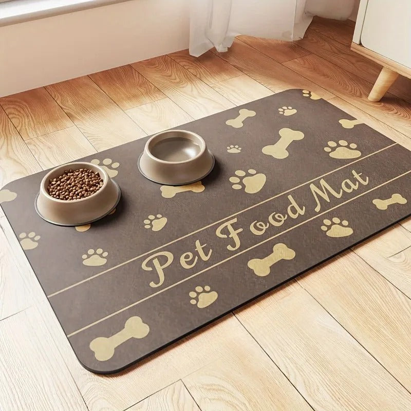 Quick-dry absorbent pet placemat dimensions