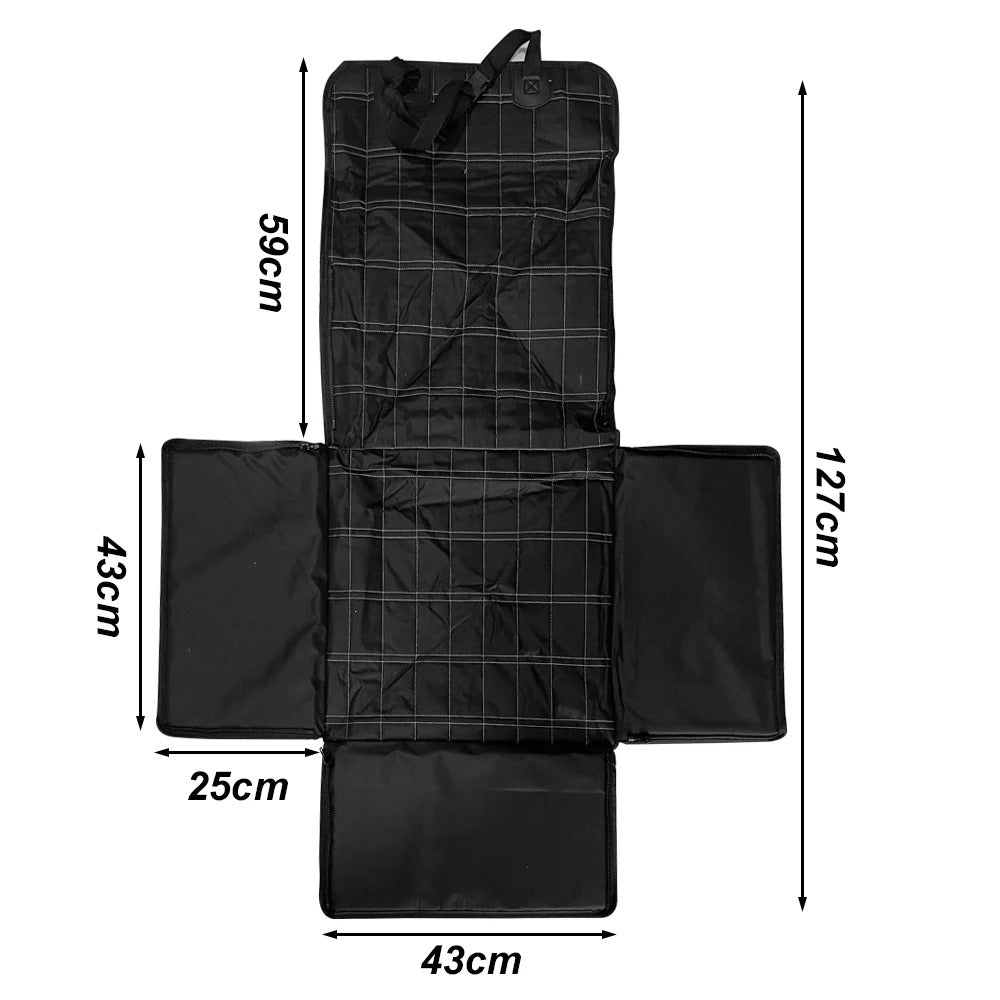 Pet car seat protector padded surface