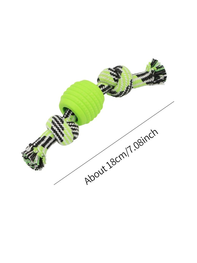 ToughRope cotton rope toy shown in all colours