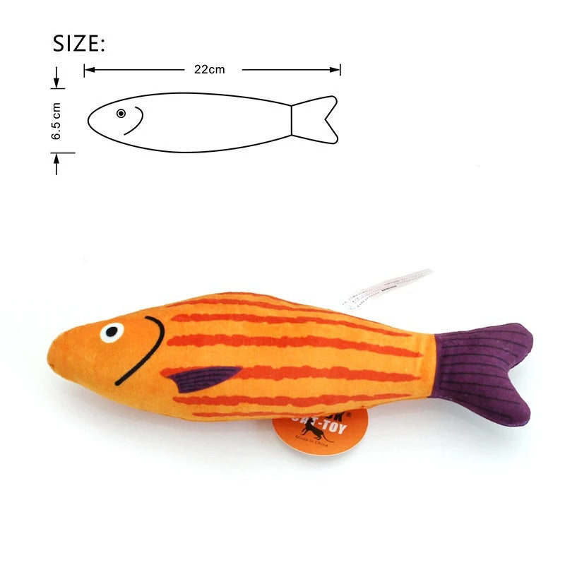 Catnip 3D Simulation Fish Cat Toy
