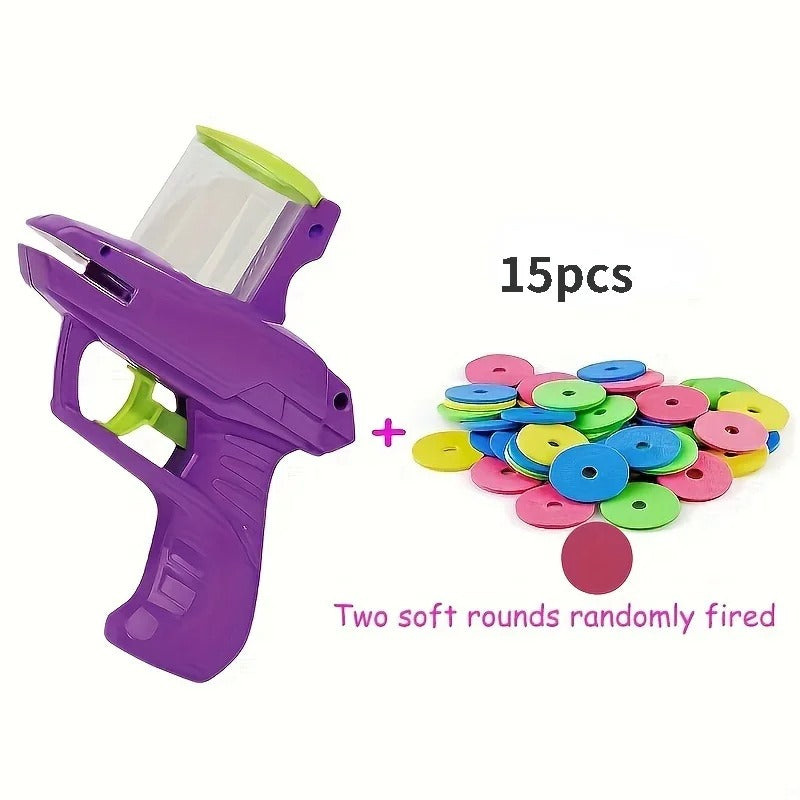 Turnip launcher cat toy in purple