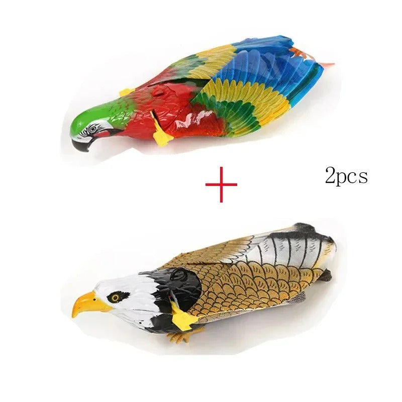 Flying bird cat toy in the eagle design