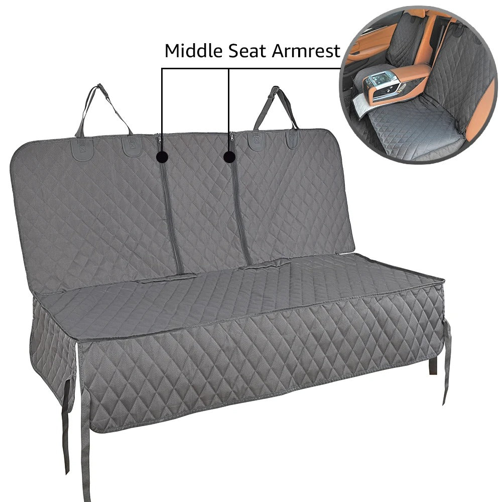 Travel mattress in black without zip