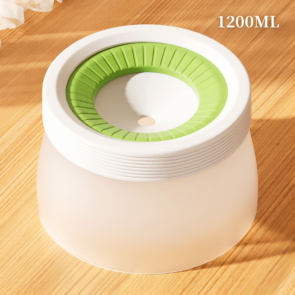 Spill-proof dog water bowl 600ml size