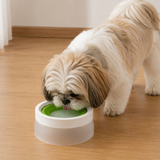 Spill-proof dog water bowl