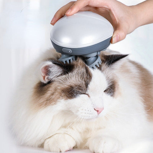Handheld massager for cats