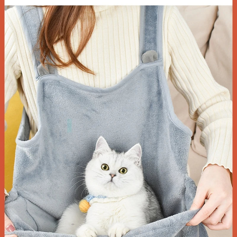 Cosy cat carrier apron detail