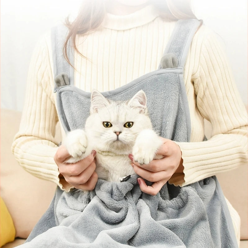 Cosy cat carrier apron