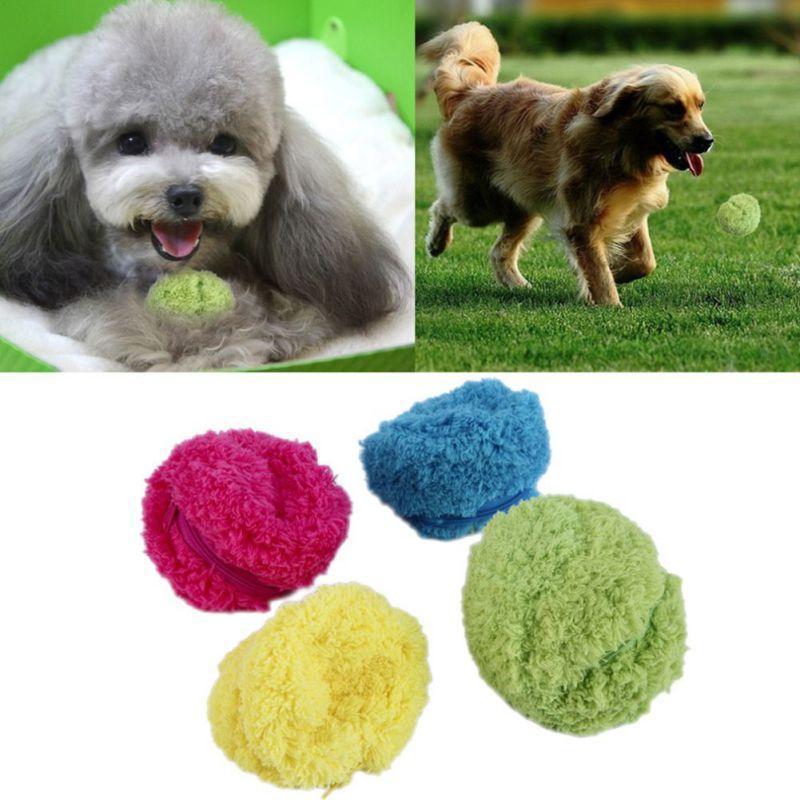 RollFun self-rolling dog ball detail