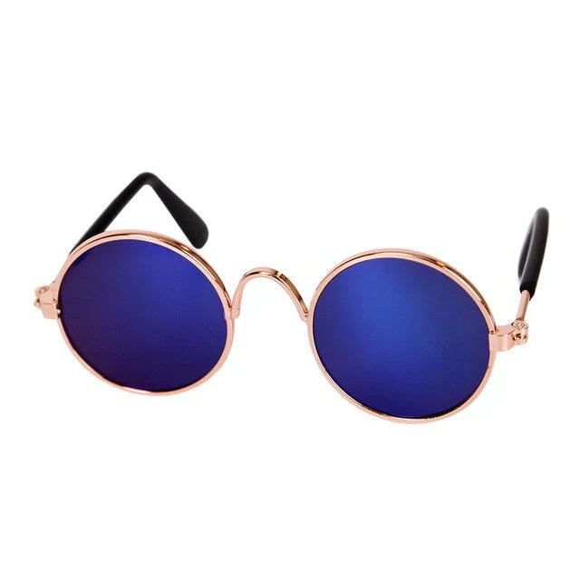 Novelty pet sunglasses in pink