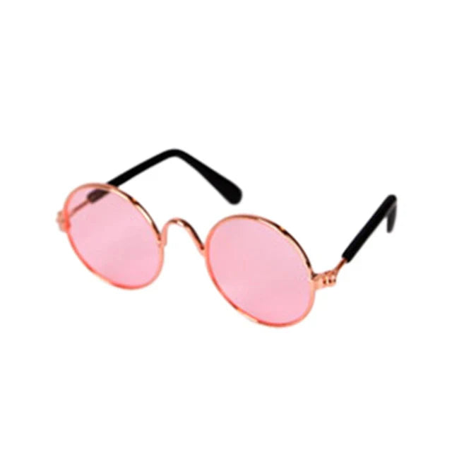 Novelty pet sunglasses in green