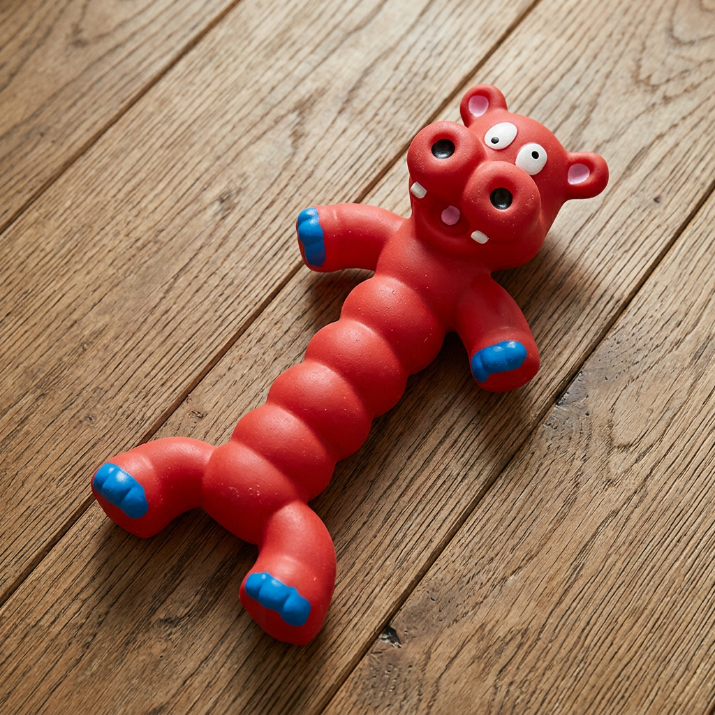 Durable natural latex dog chew toy for daily use