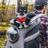 PurrTrek cat travel carrier with viewing window
