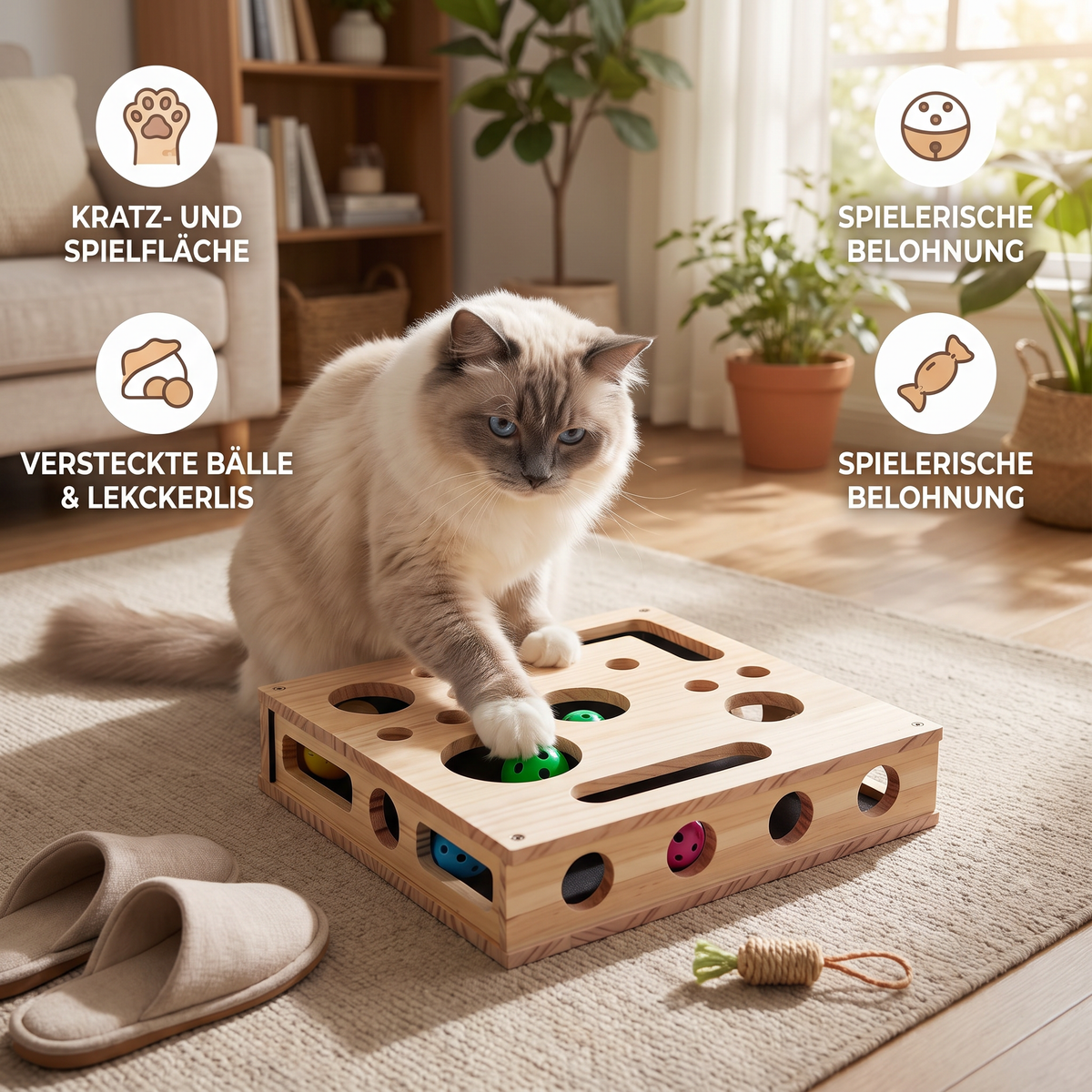 Benefits of the wooden cat puzzle box