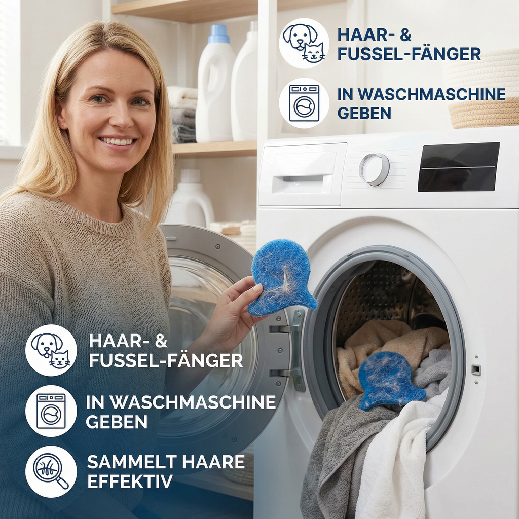 Washing machine pet hair catcher for dog and cat hair