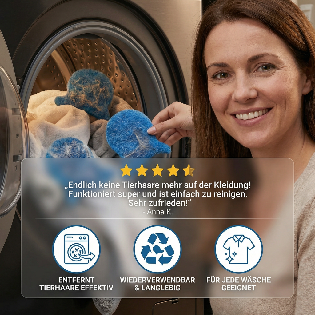 Washing machine pet hair catcher for dog and cat hair