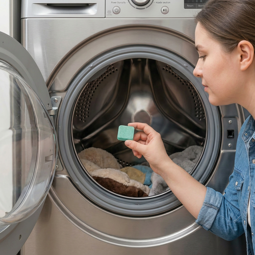 Pet hair remover for the washing machine