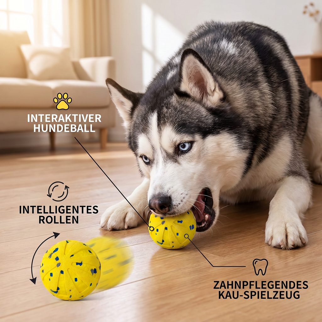 Benefits of the interactive rechargeable dog ball